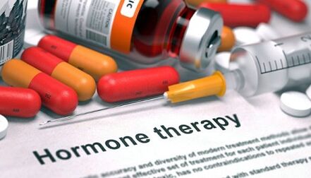 Hormone therapy for breast enhancement