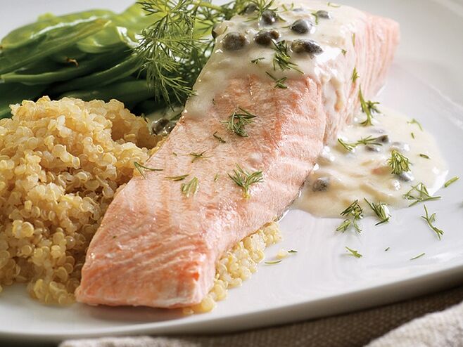 Fish dishes to increase breast sizes