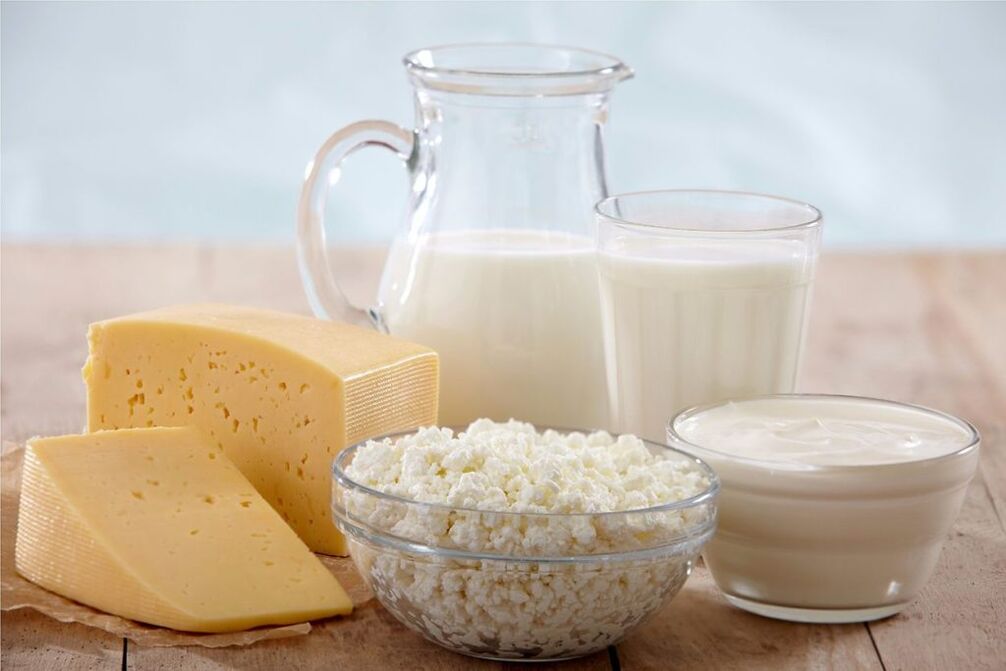 Dairy products for breast enlargement