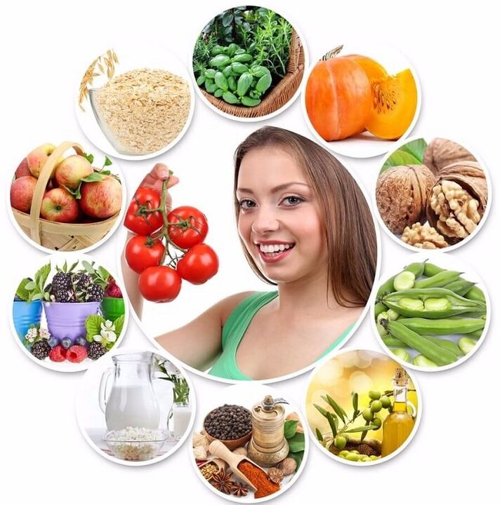 Healthy food for breast growth